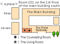 学生相談所の場所