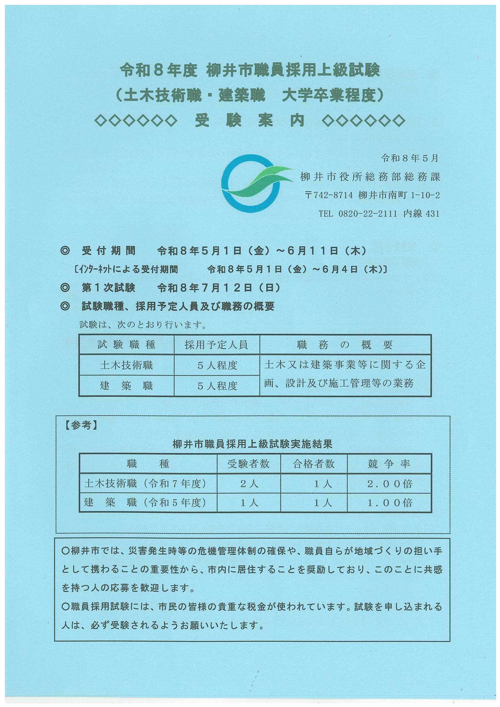 27卒柳井市職員6/11