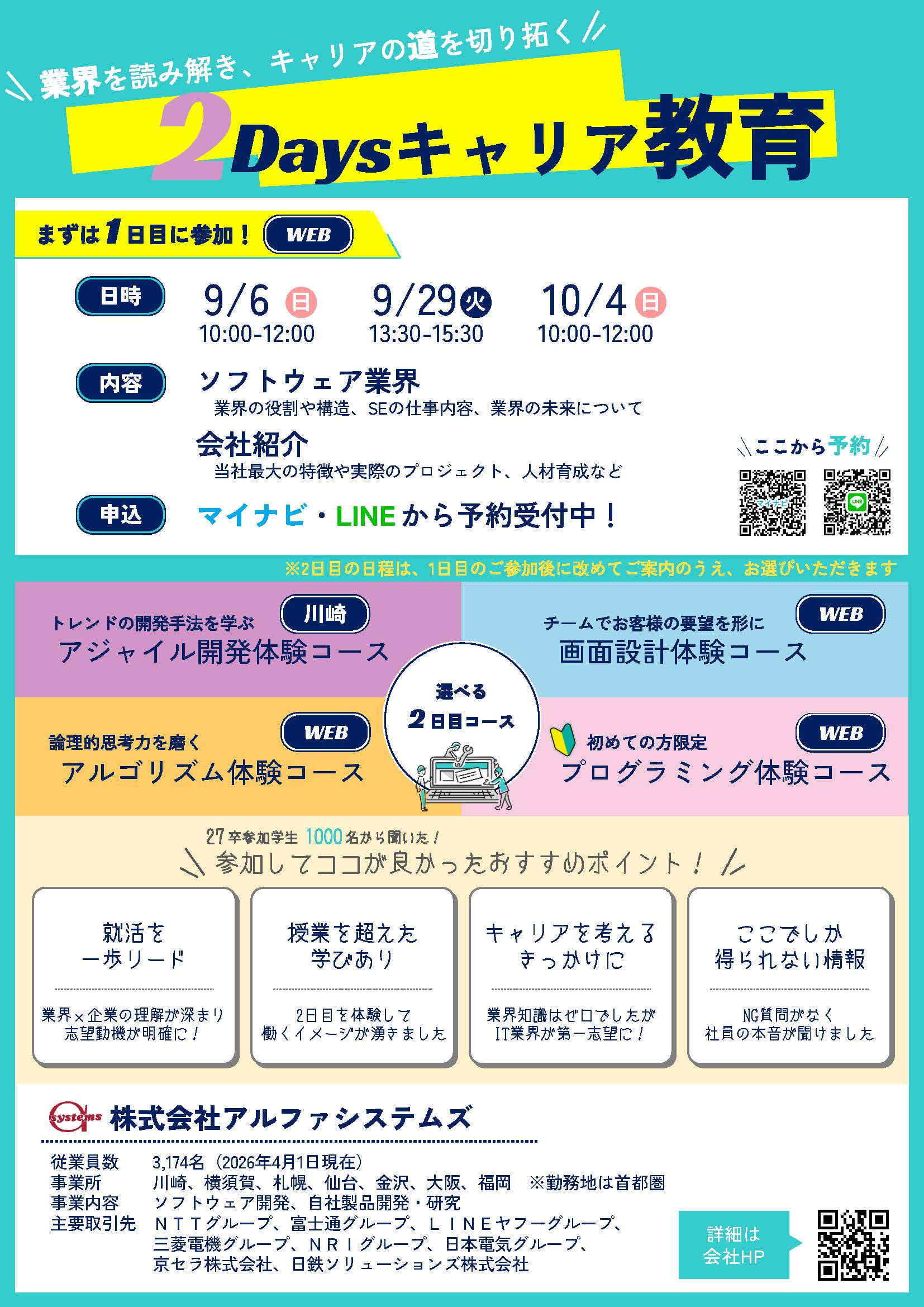 アルファシステムズ9-10月