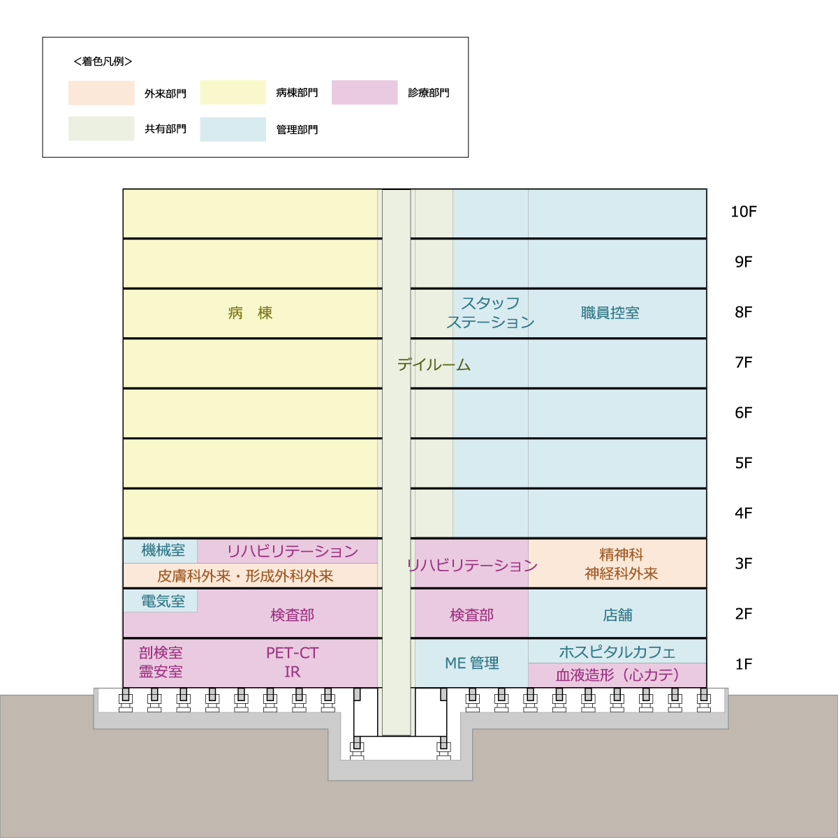 B棟完成フロア図