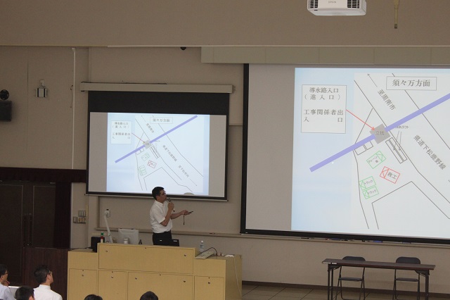 下松市消防本部 北村警防課長による事例発表