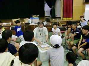 長周期地震動の実験